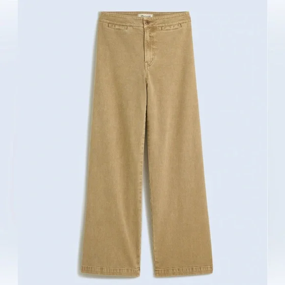 Madewell The Emmett Wide-Leg Pant: Welt Pocket Edition 29 - Picture 2 of 8
